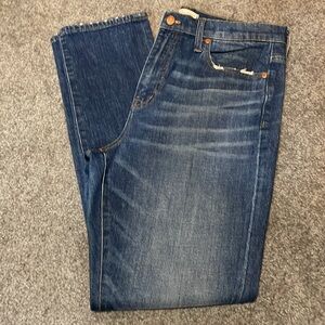 Madewell High-Rise Slim Boyjean
